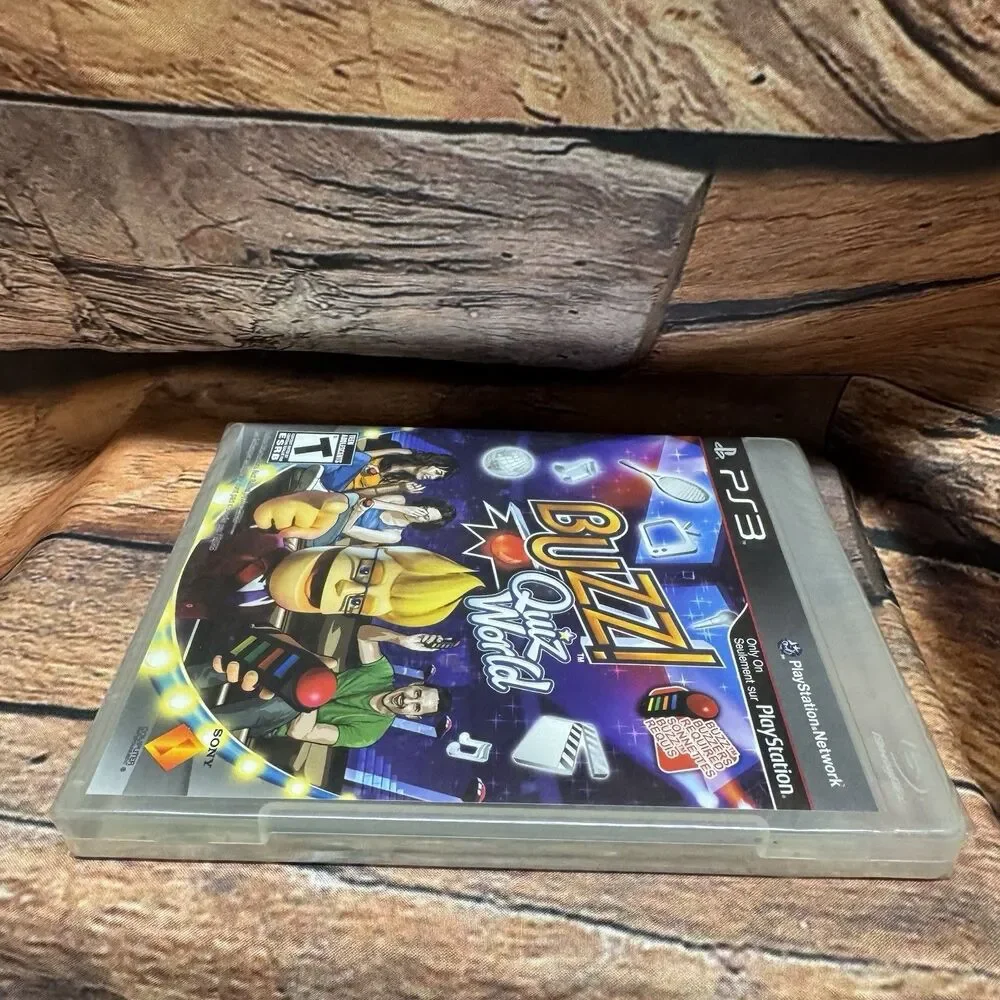 Buzz! Quiz World PS3 Sony PlayStation 3 Video Game New Sealed Buzzers Required